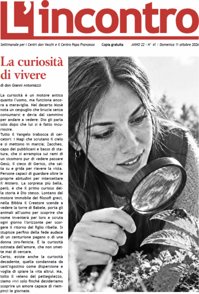 L’incontro N° 41 – 11/10/2026