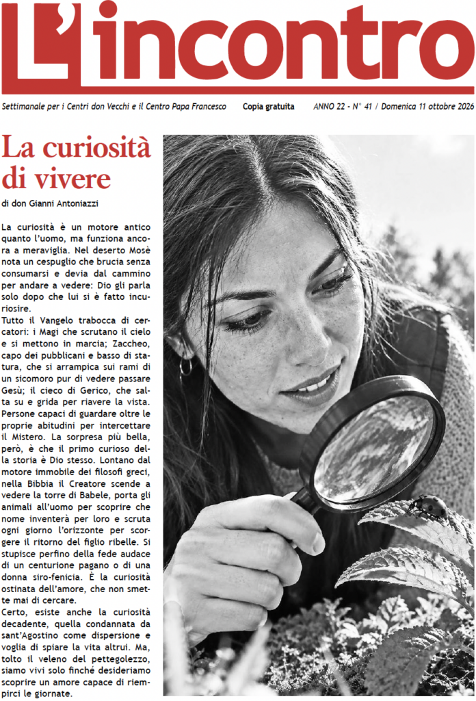 L’incontro N° 41 – 11/10/2026